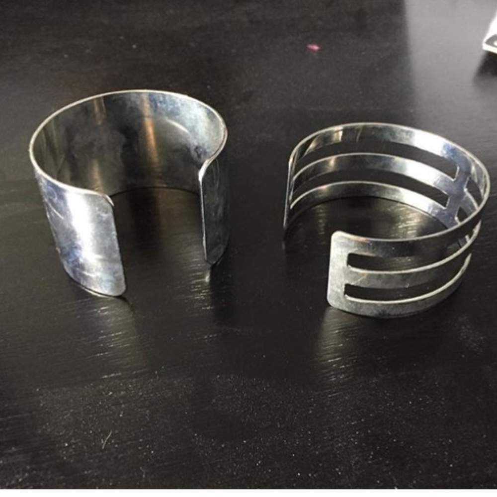 Wide Bracelets Metal